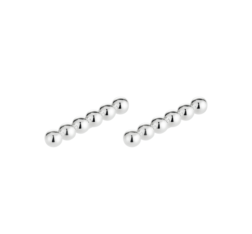 Christofle Perles Silver Plated Knife Rests -Set of 2