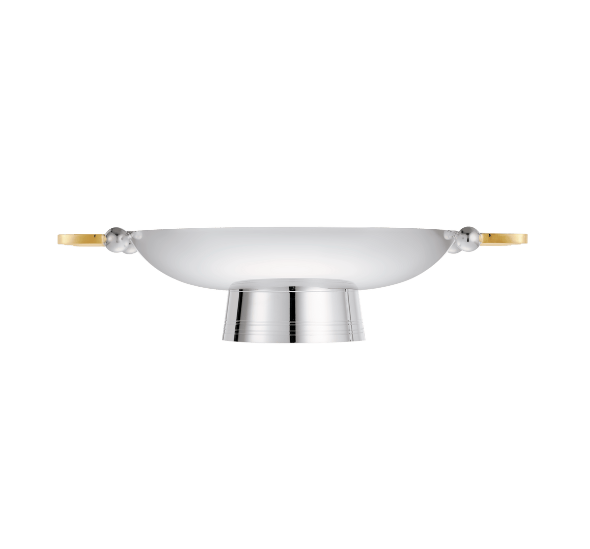 Christofle Les Collections Historiques Silver Plated Bowl With Gilded Handles 36 Cm Fjerdingstad