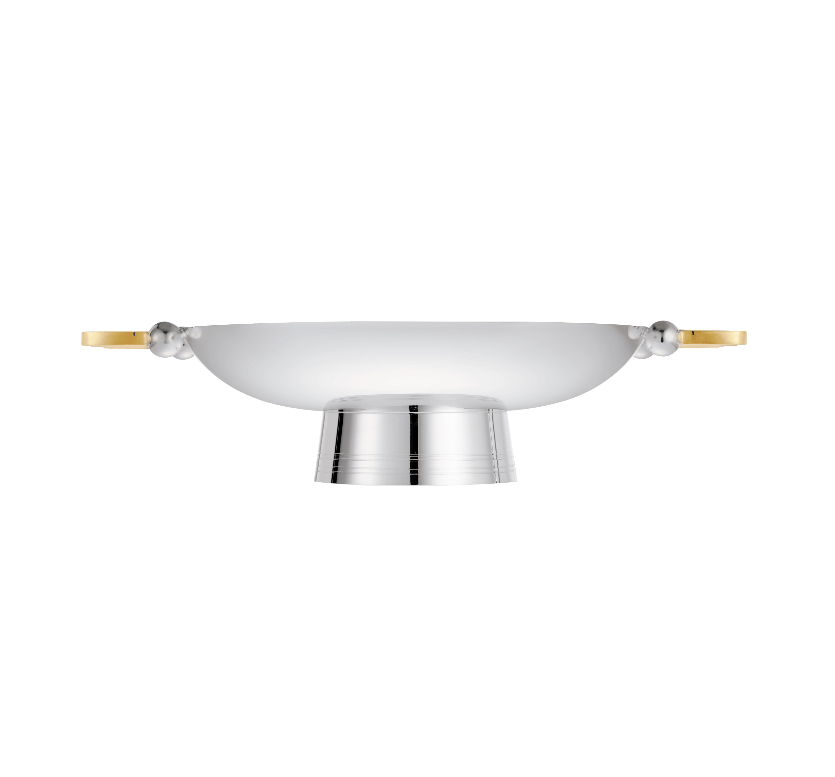 Christofle Les Collections Historiques Silver Plated Bowl With Gilded Handles 36 Cm Fjerdingstad