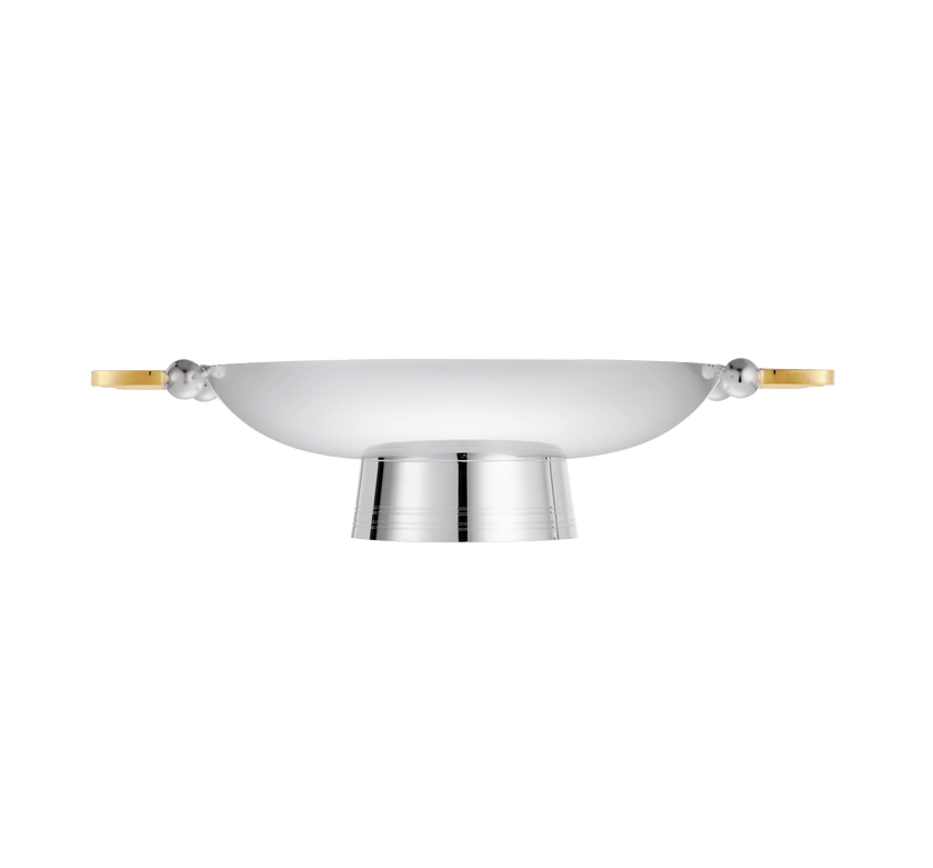 Christofle Les Collections Historiques Silver Plated Bowl With Gilded Handles 36 Cm Fjerdingstad