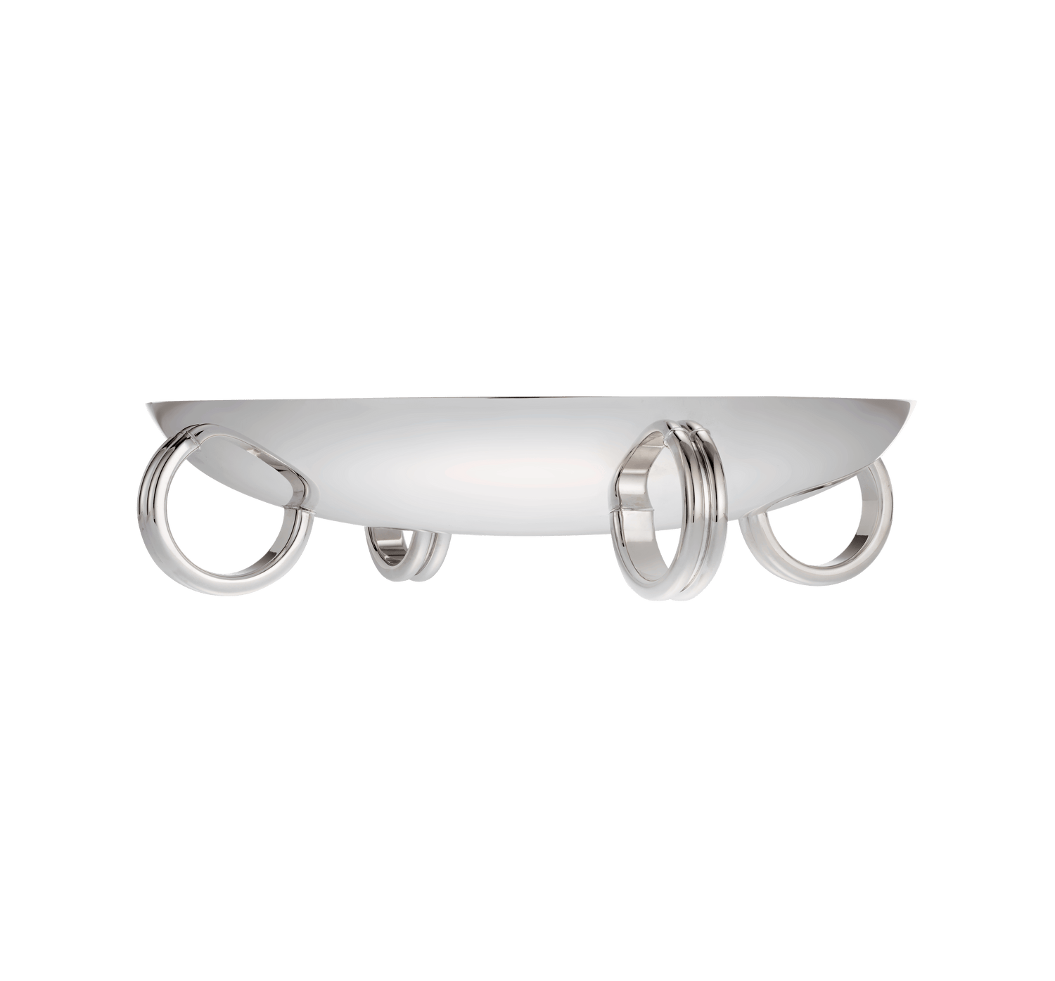 Christofle Les Collections Historiques Silver Plated Four-Ring Centrepiece 29,5 Cm Fjerdingstad