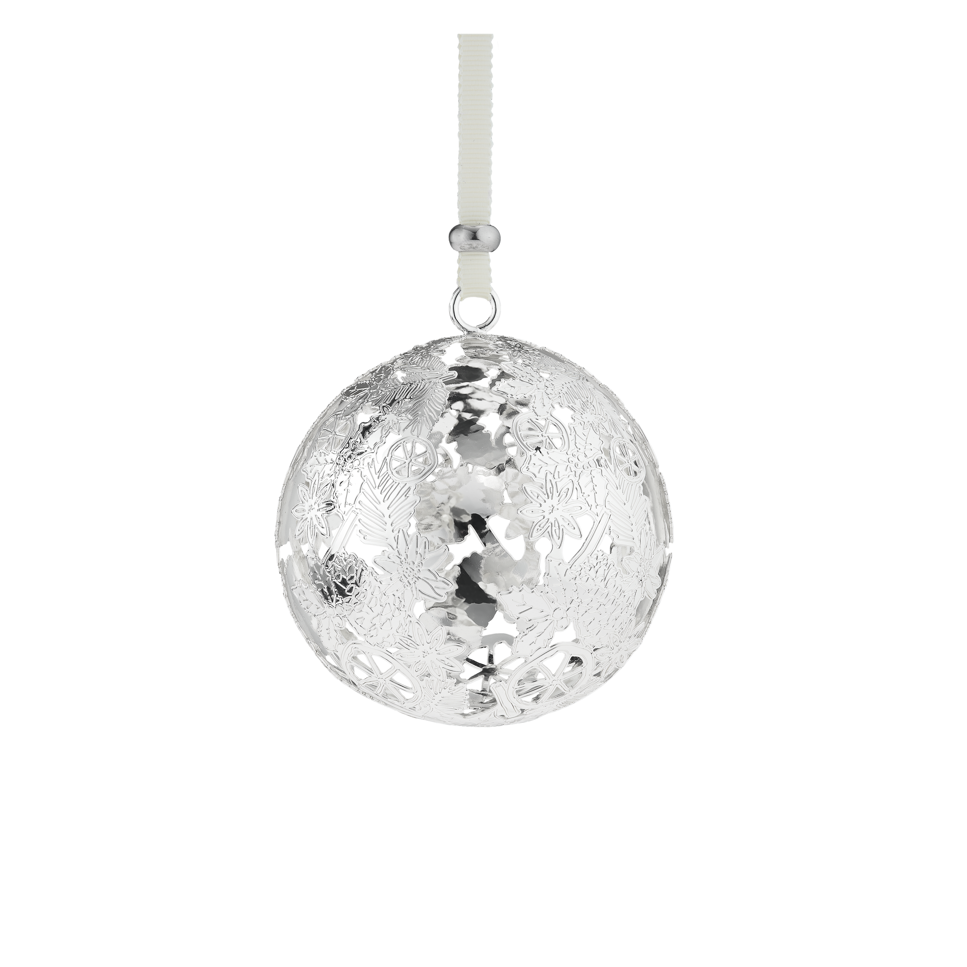 Christofle Bouquet Givré Christmas Ornament