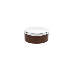Christofle Uni Silver Plated Round Box 8 Cm