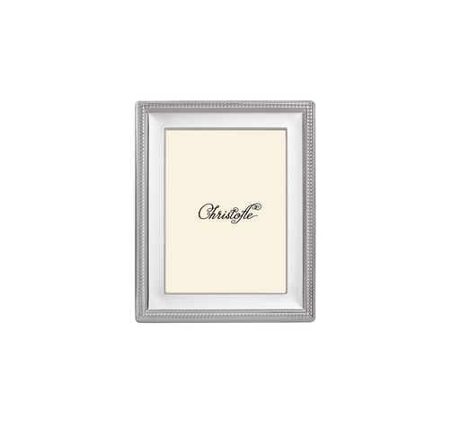 Christofle Perles Silver-Plated 5' x 7' Picture Frame