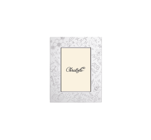 Christofle Graffiti Silver-Plated 4' x 6' Picture Frame