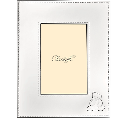 Christofle Charlie Bear Silver-Plated 4' x 6' Picture Frame