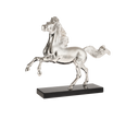 Christofle Sculpture Animalière Silver Plated Sculpture Horse Cny