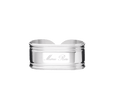 Christofle Marie-Rose Silver Plated Napkin Ring Open Marie-Rose