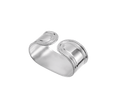 Christofle Marie-Rose Silver Plated Napkin Ring Open Marie-Rose