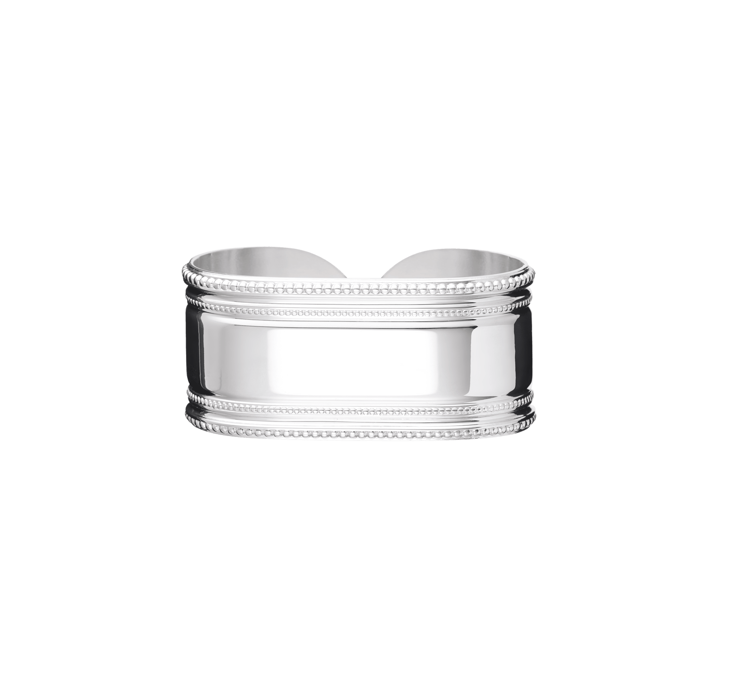 Christofle Marie-Rose Silver Plated Napkin Ring Open Marie-Rose