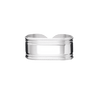 Christofle Marie-Rose Silver Plated Napkin Ring Open Marie-Rose