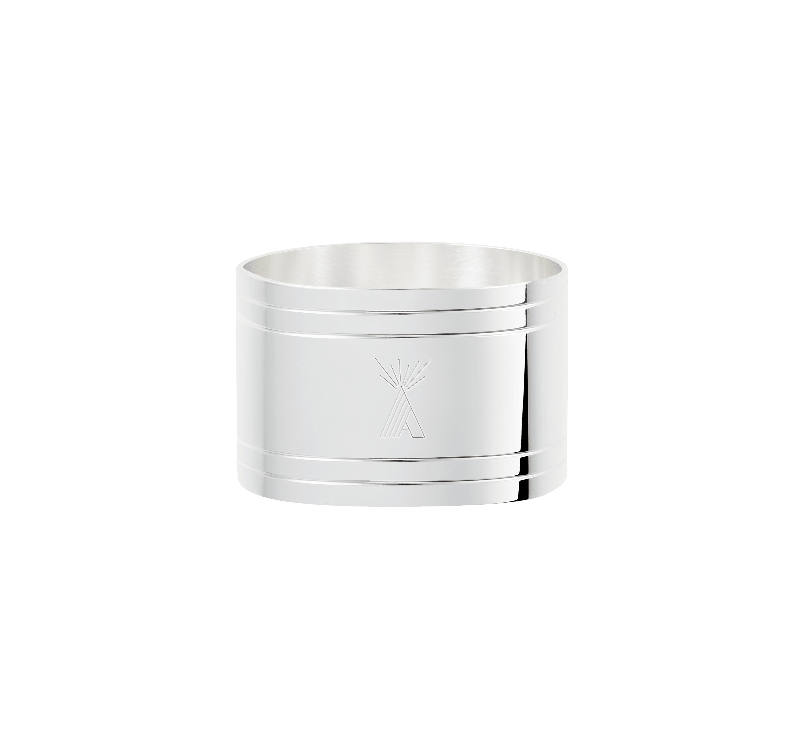 Christofle Nathalie Silver Plated Napkin Ring