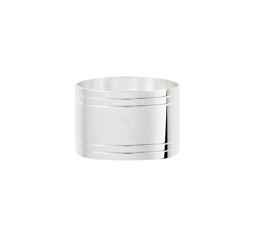 Christofle Nathalie Silver Plated Napkin Ring