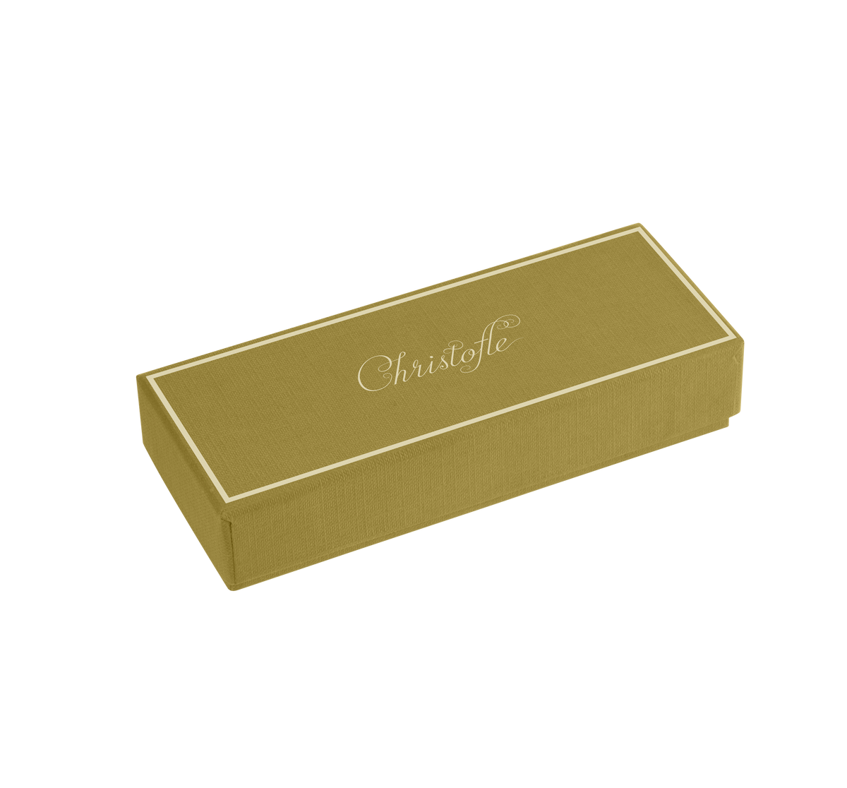 Christofle Malmaison Impériale Gilded Metal Bookmark