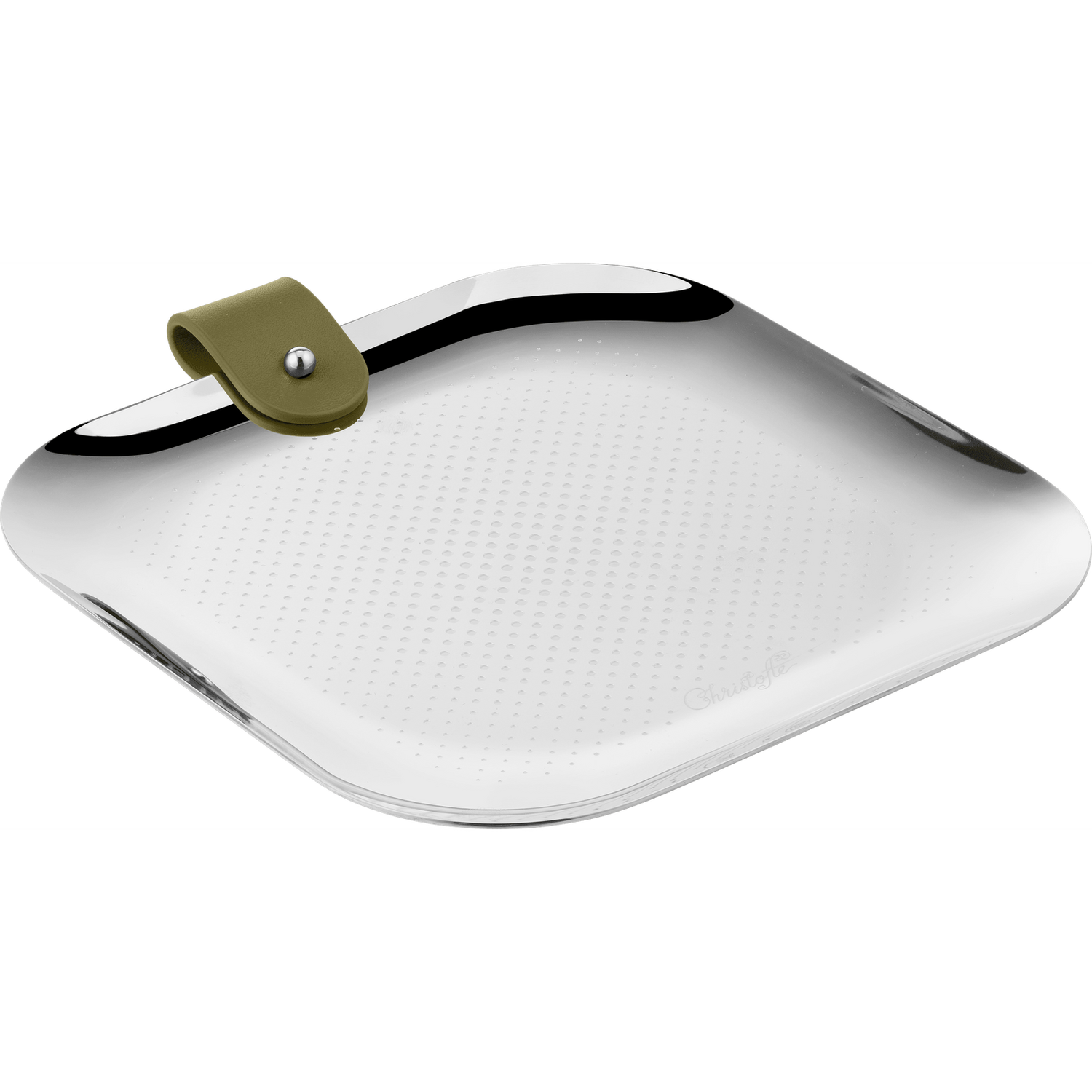 Christofle Club Trinket Tray Imperial Green