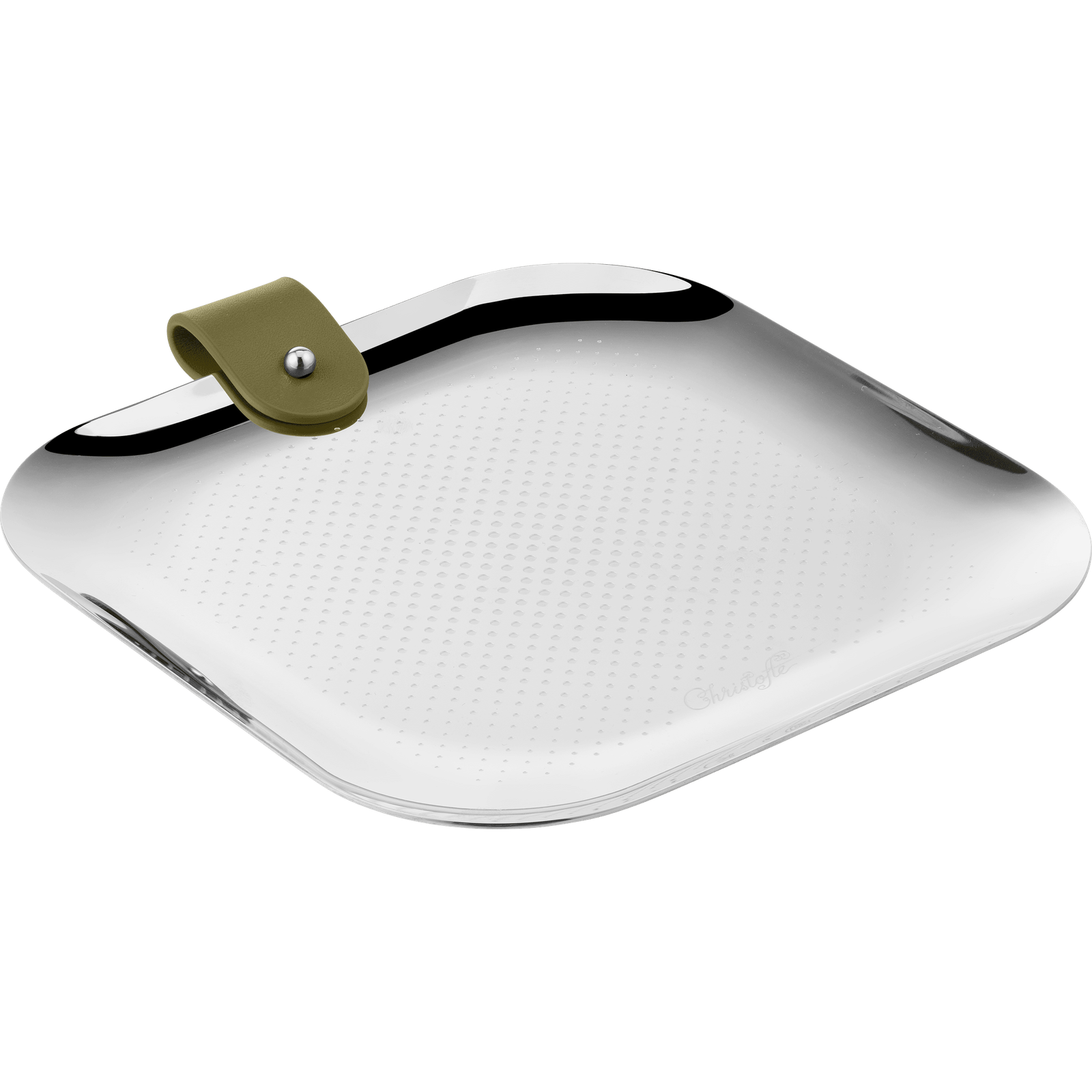 Christofle Club Trinket Tray Imperial Green