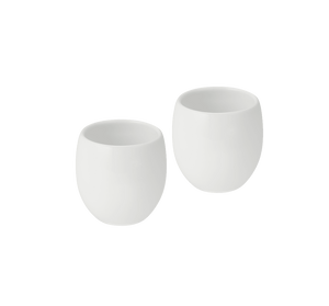 Christofle Mood Coffee Porcelain Espresso Coffee Cup-Set of 2
