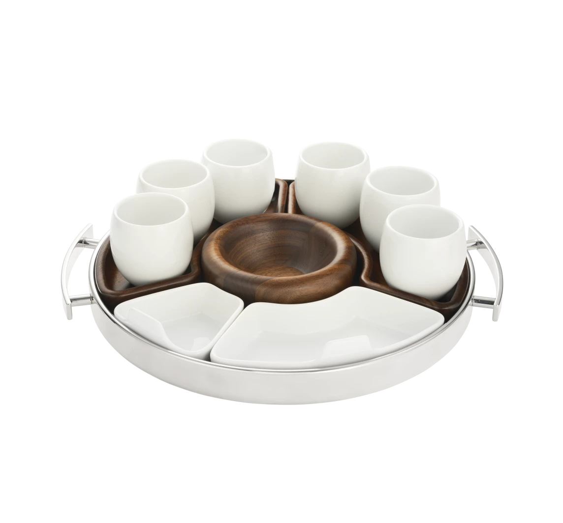 Christofle Mood Coffee Porcelain Espresso Coffee Cup-Set of 2