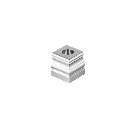 Christofle Perspectives Aluminium Candle Holder