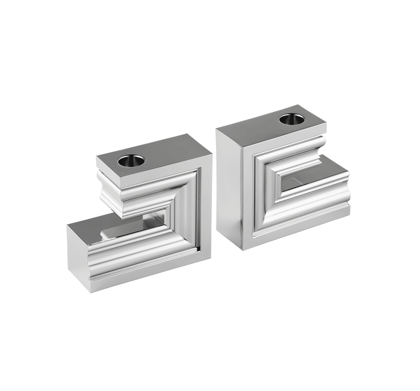 Christofle Perspectives Aluminium Candle Holder