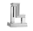 Christofle Perspectives Aluminium Candelabra Chrome