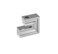 Christofle Perspectives Aluminium Candle Holder