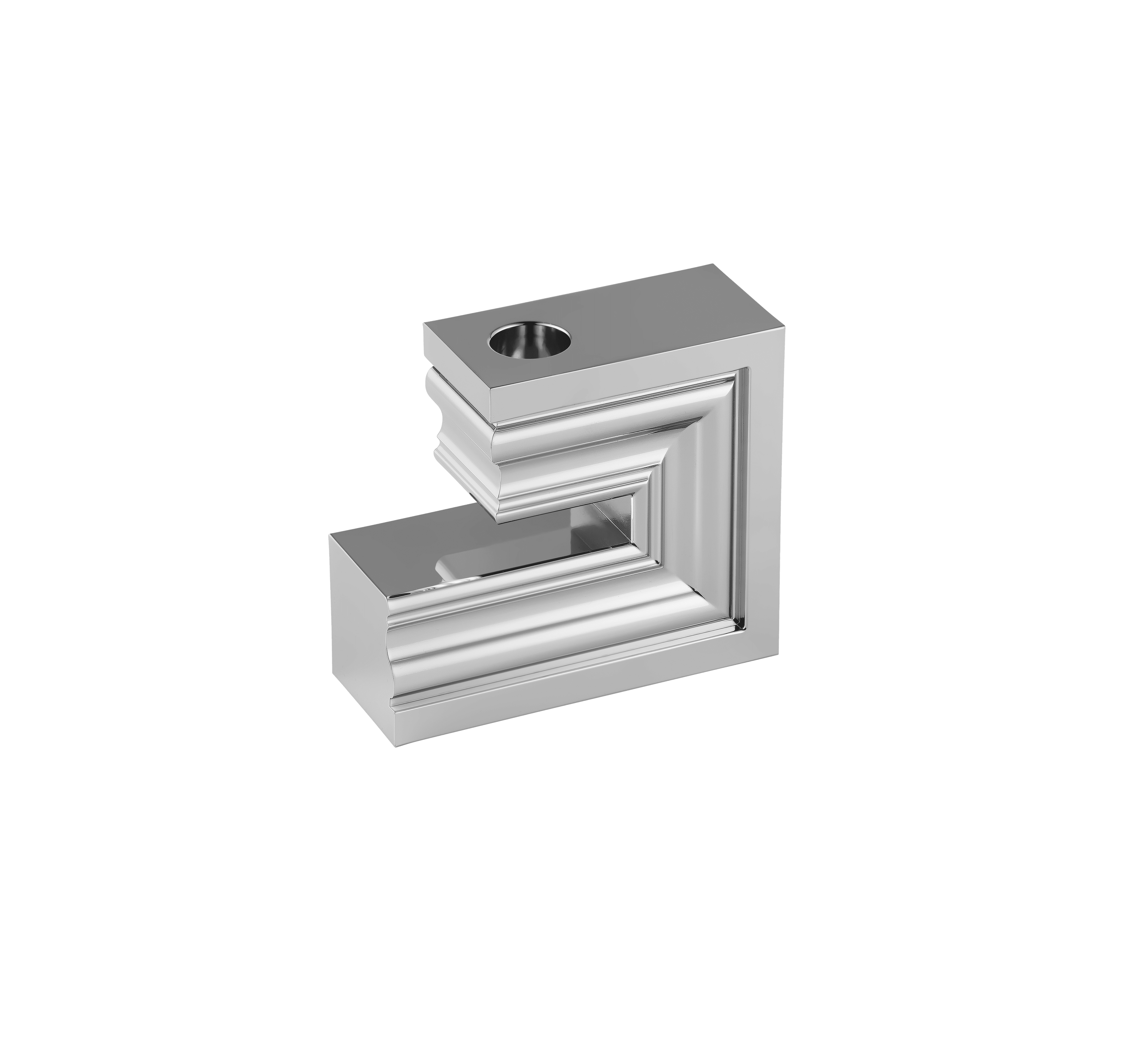 Christofle Perspectives Aluminium Candle Holder