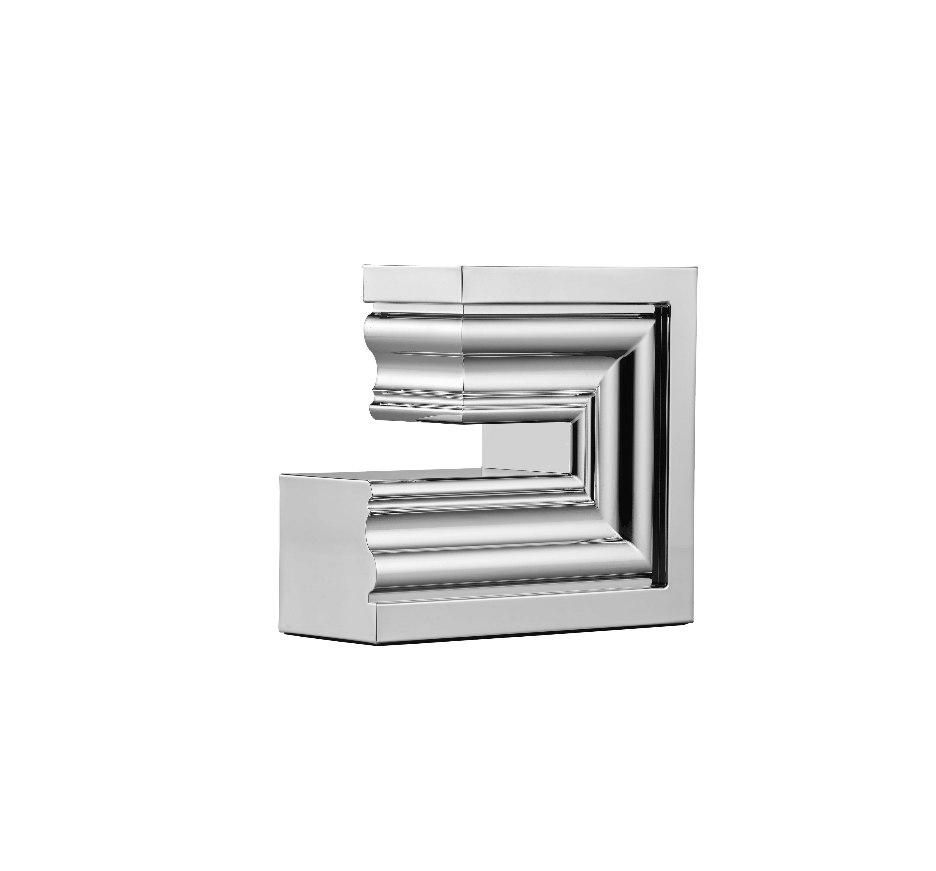 Christofle Perspectives Aluminium Candle Holder