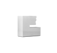 Christofle Perspectives Aluminium Candle Holder