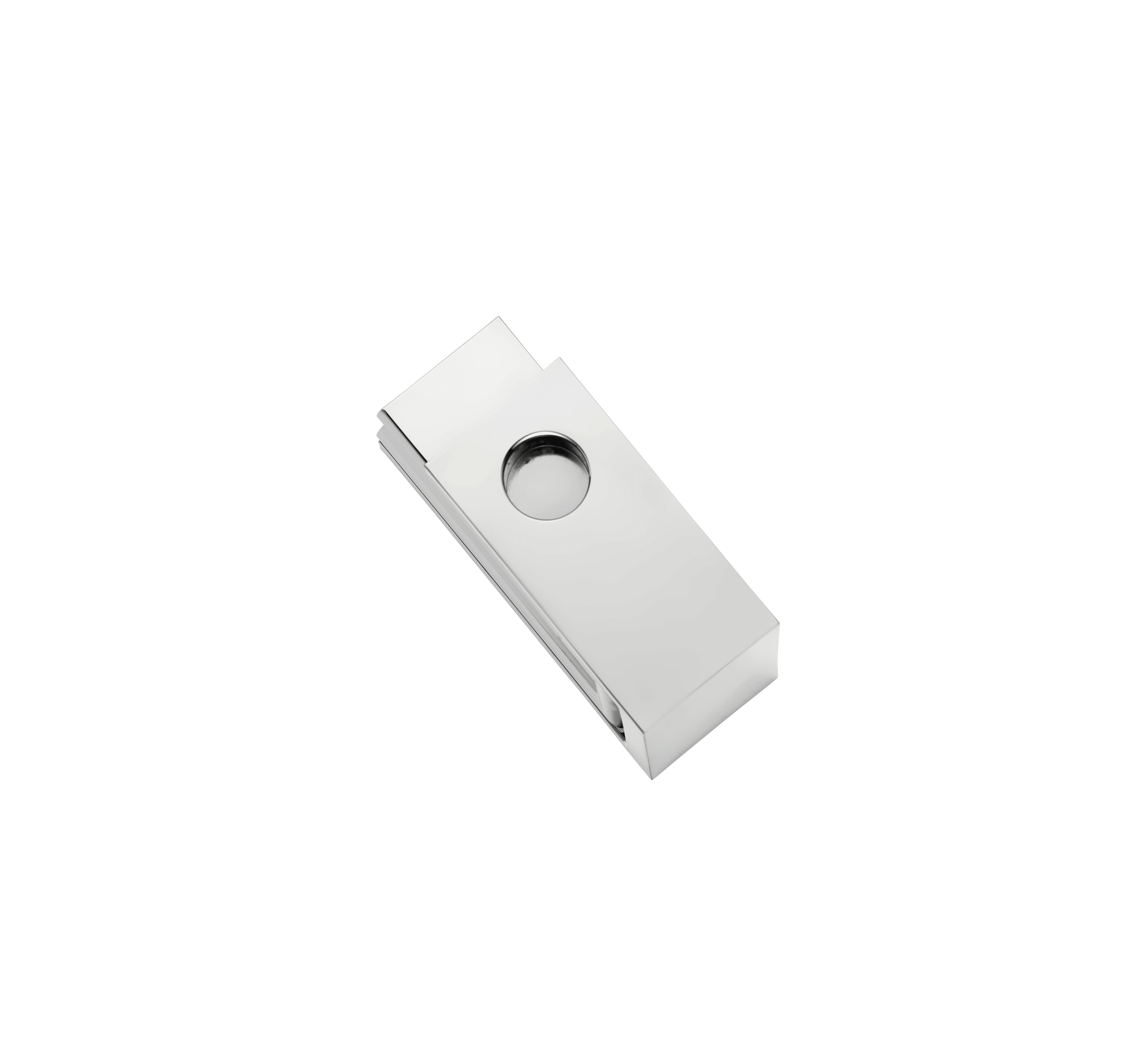 Christofle Perspectives Aluminium Candle Holder