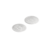 Christofle Rêve Cosmique Palladium Plated Glass Coasters - Set of 2