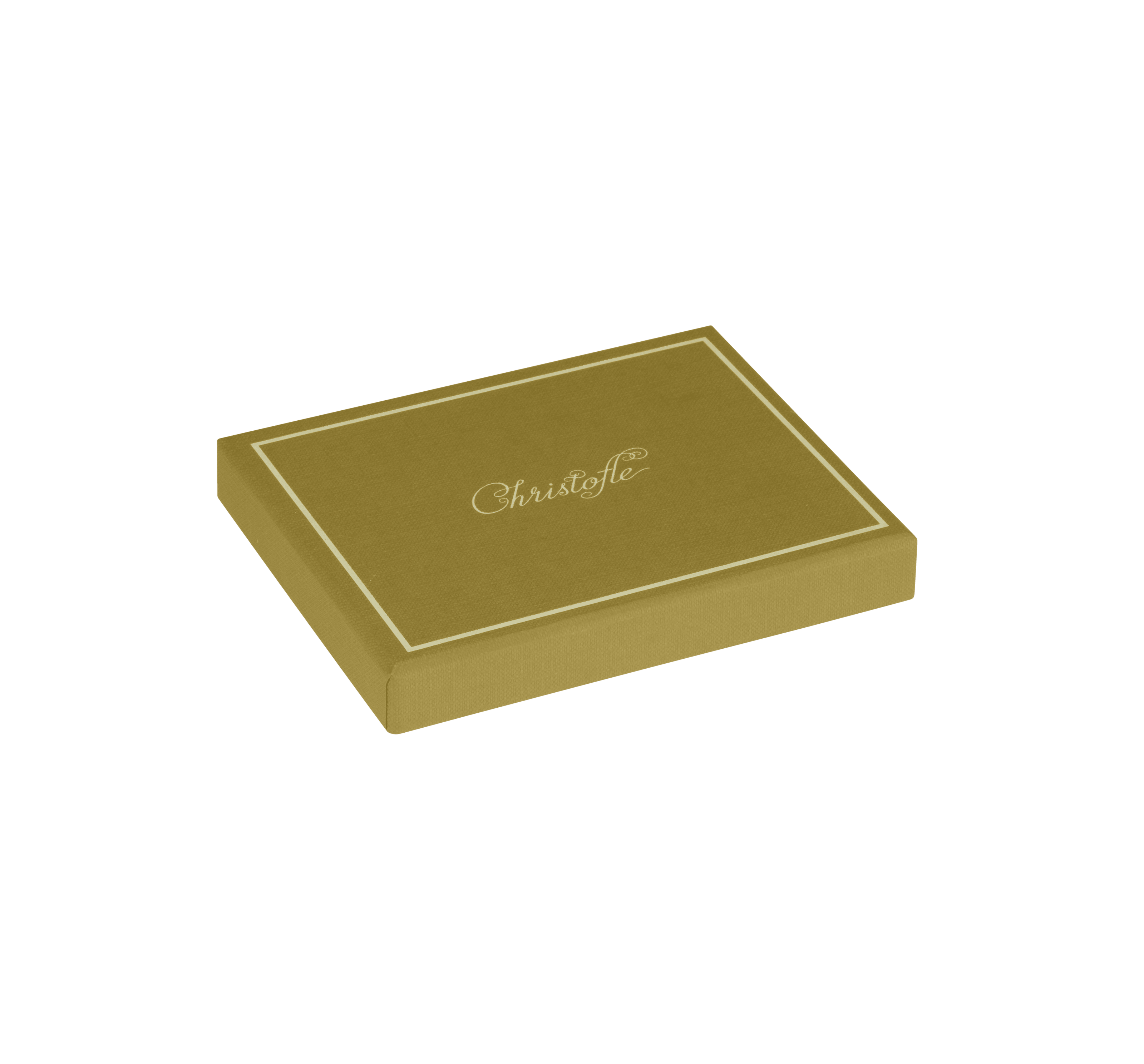 Christofle Rêve Cosmique Palladium Plated Glass Coasters - Set of 2