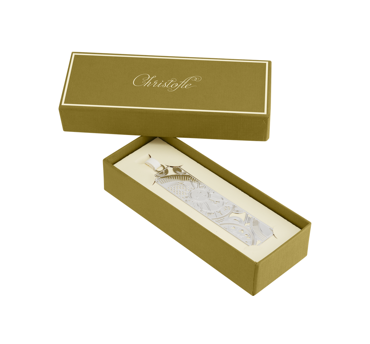 Christofle Rêve Cosmique Palladium Plated Bookmark