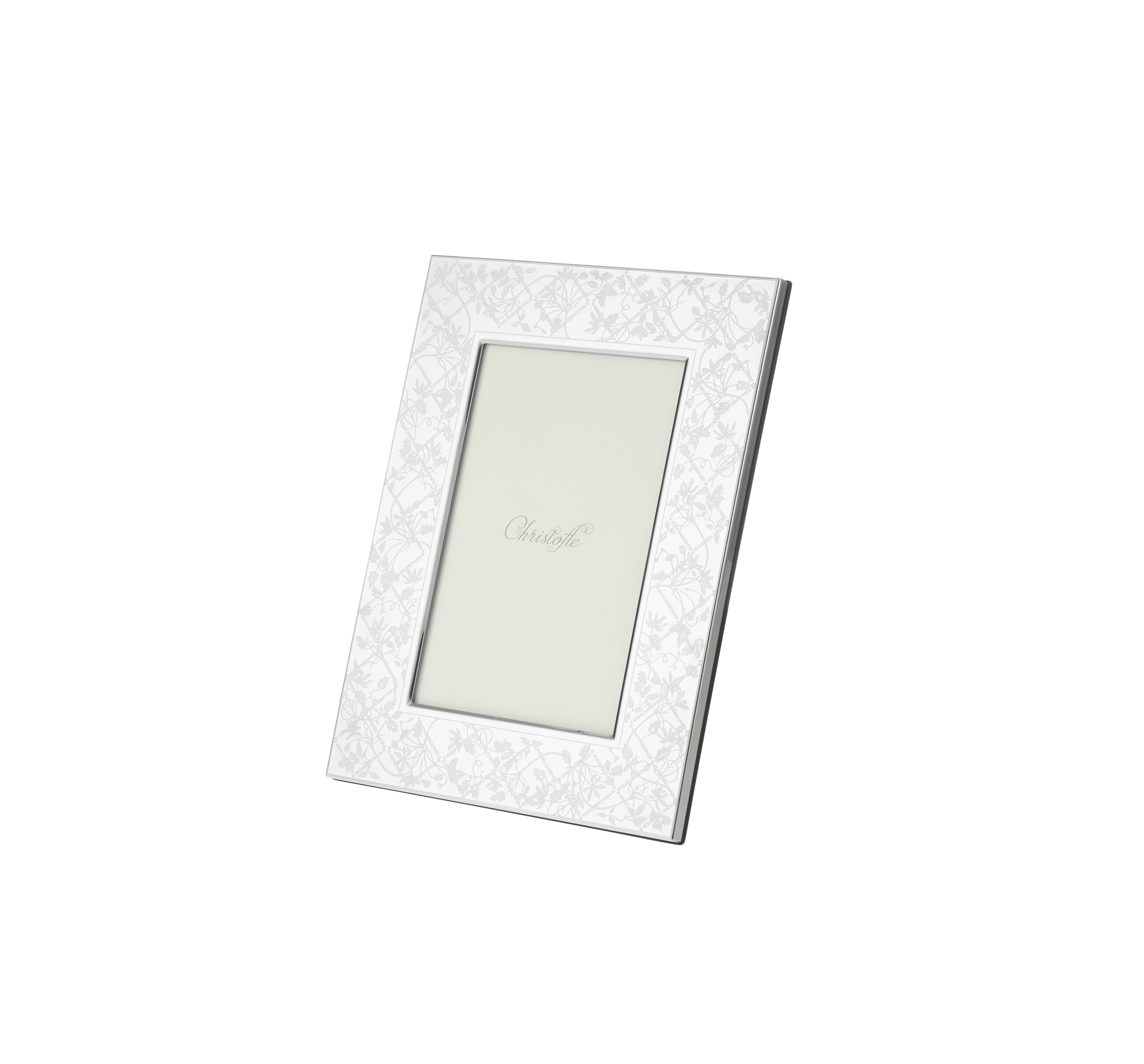 Christofle Les Fables Stainless Steel Picture Frame