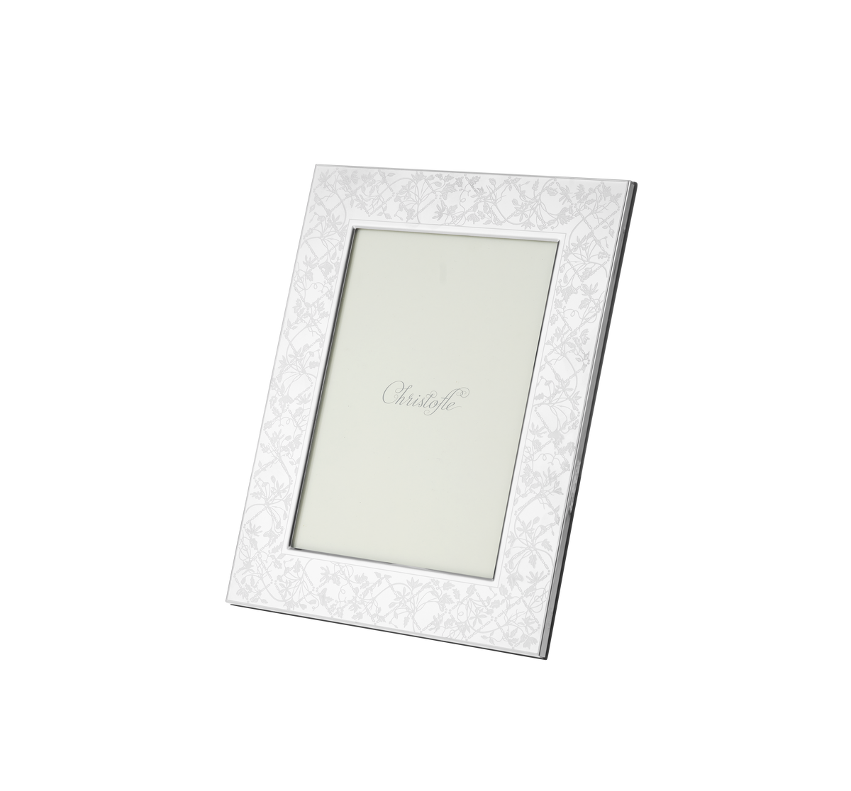 Christofle Les Fables Stainless Steel Picture Frame