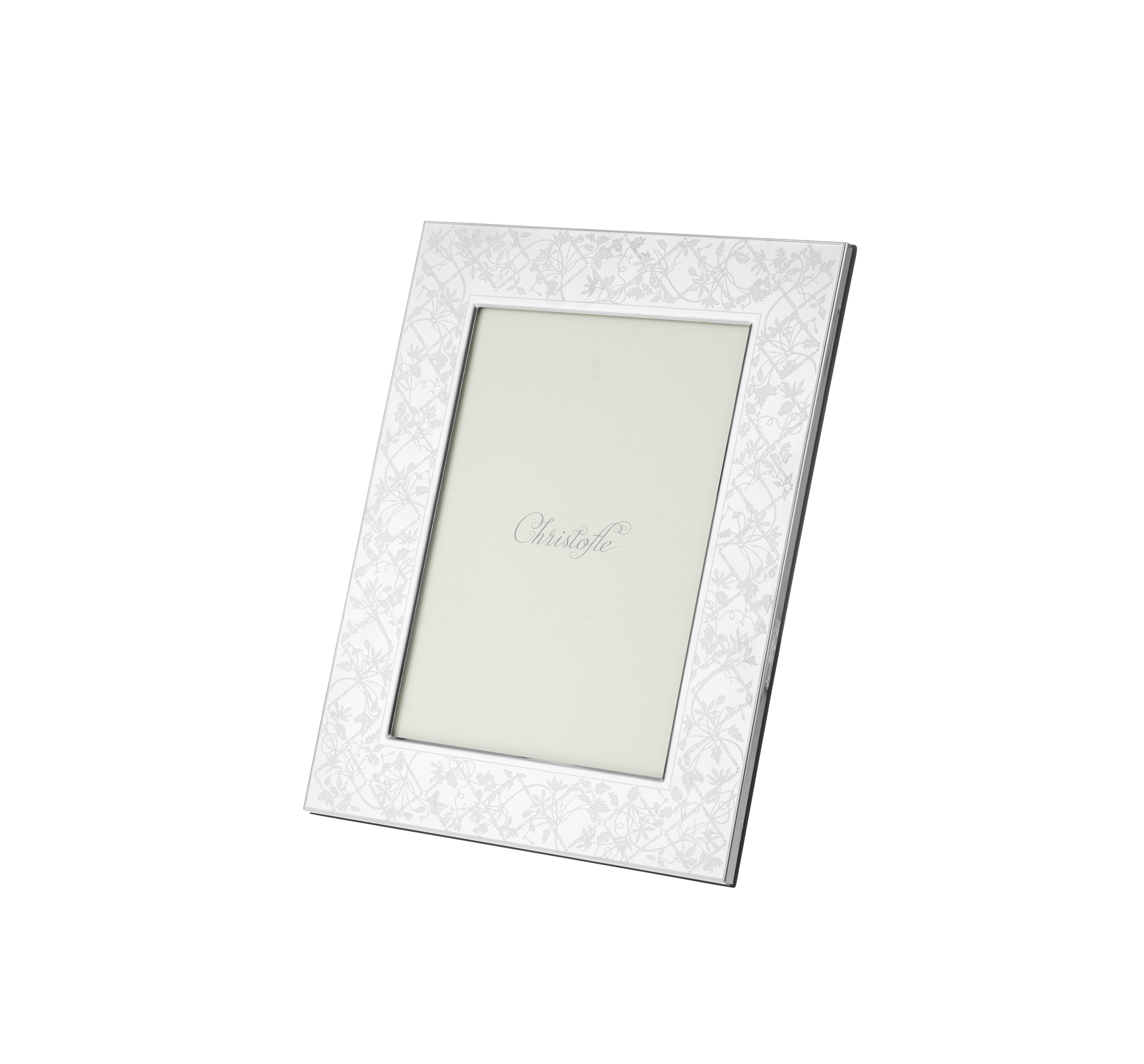 Christofle Les Fables Stainless Steel Picture Frame