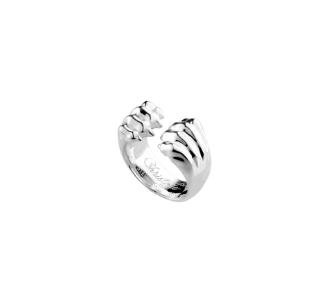 Christofle Patte de Lion Open Ring