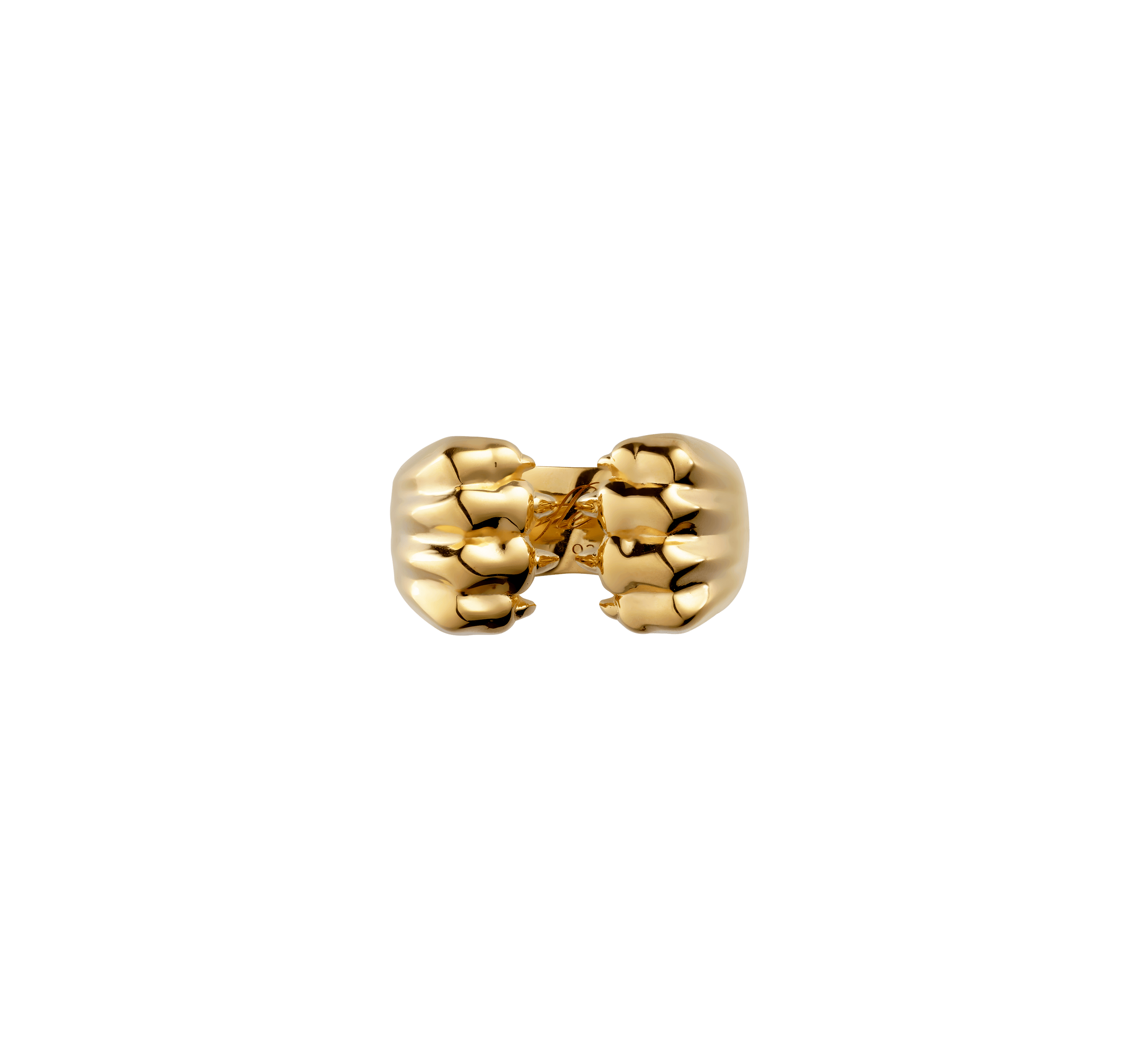 Christofle Patte de Lion Open Ring