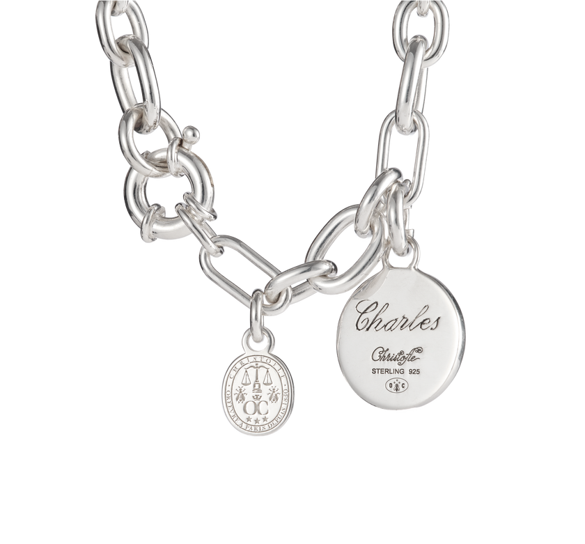 Christofle Chri-Chri Sterling Silver Chain Bracelet