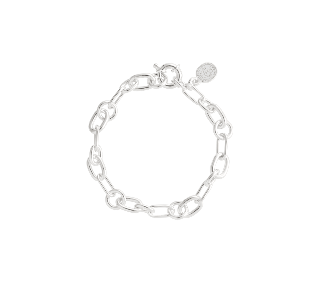 Christofle Chri-Chri Sterling Silver Chain Bracelet