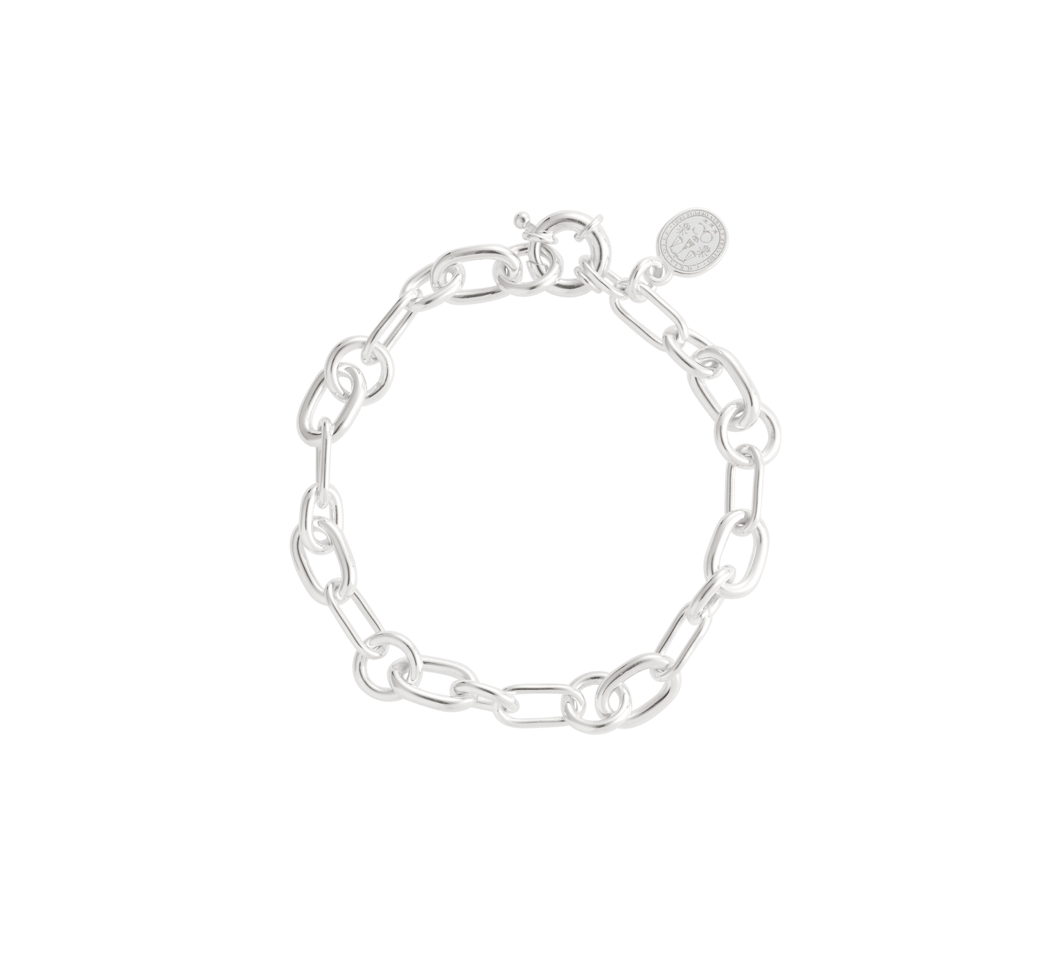 Christofle Chri-Chri Sterling Silver Chain Bracelet