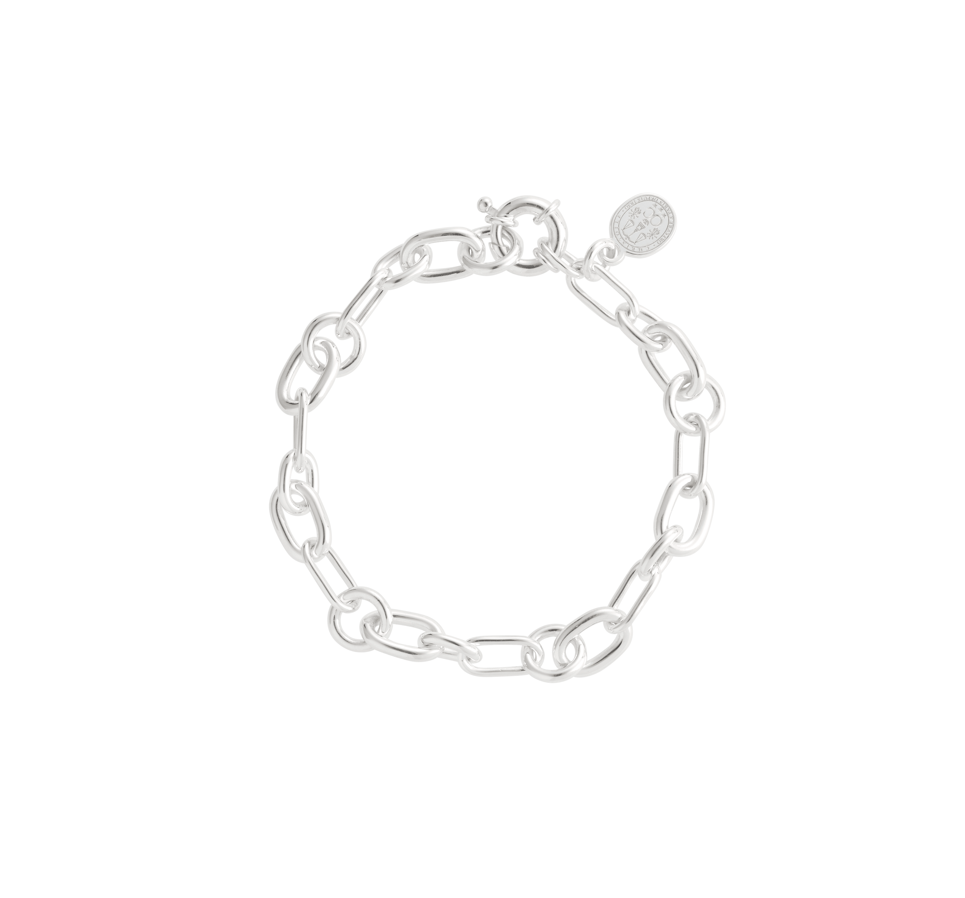 Christofle Chri-Chri Sterling Silver Chain Bracelet
