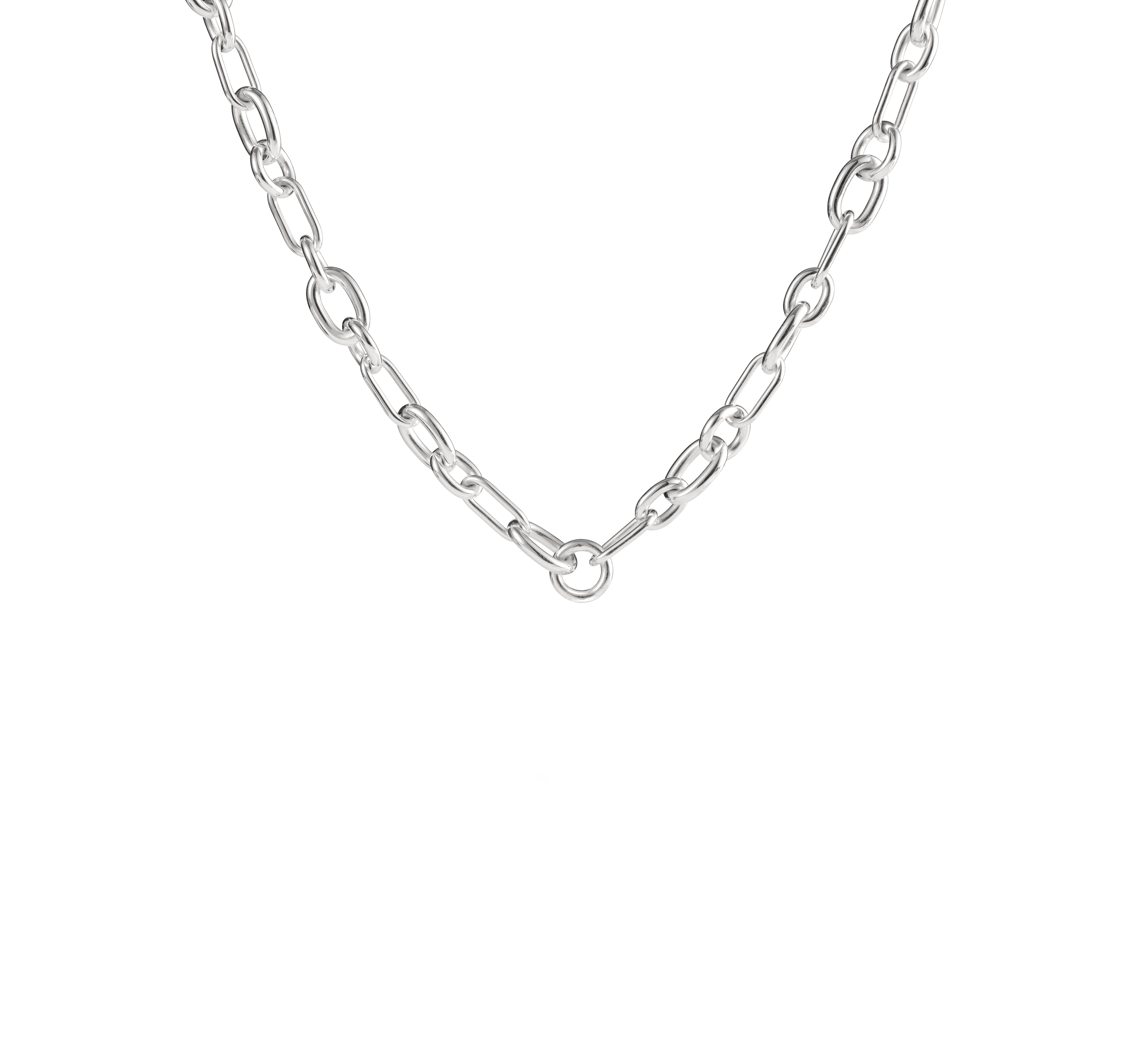Christofle Chri-Chri Sterling Silver Chain Necklace