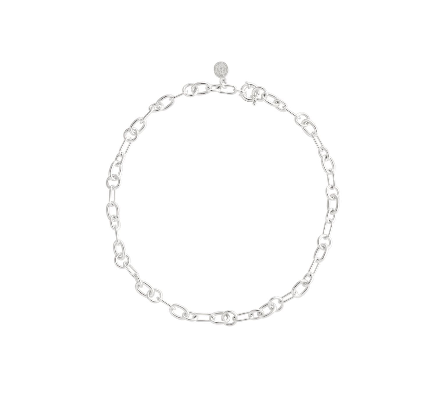 Christofle Chri-Chri Sterling Silver Chain Necklace