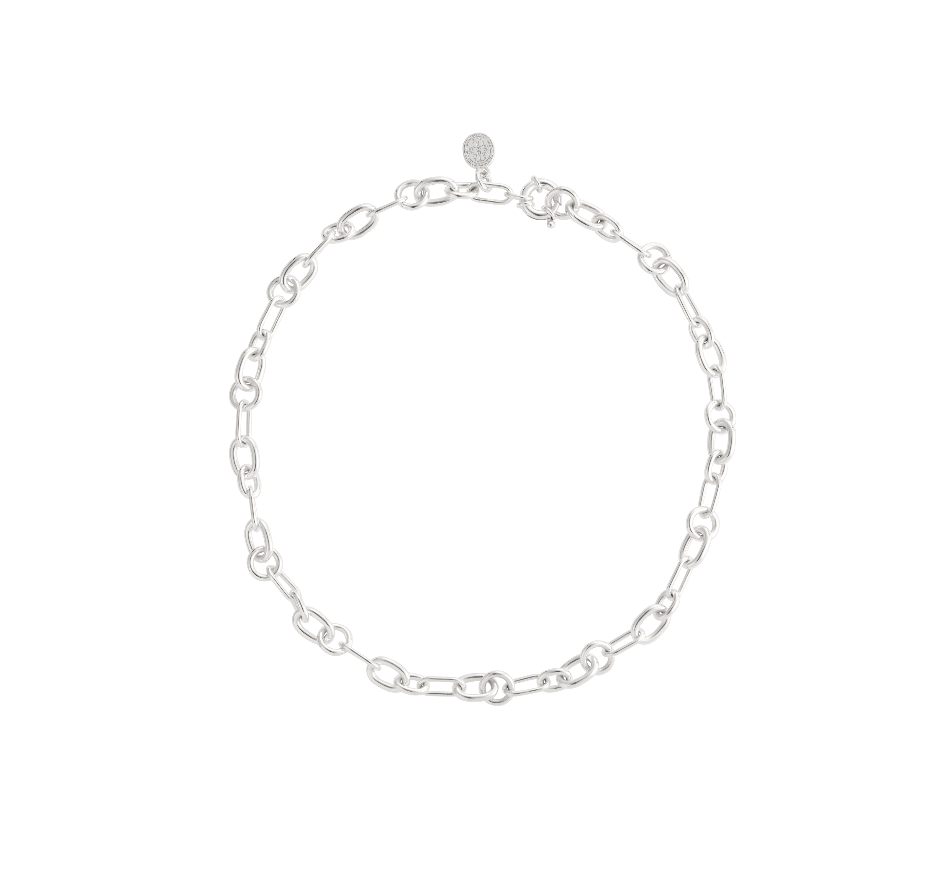 Christofle Chri-Chri Sterling Silver Chain Necklace