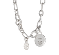 Christofle Chri-Chri Sterling Silver Medal With Snape Hook Peau De Lion