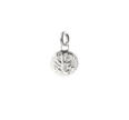 Christofle Chri-Chri Sterling Silver Medal With Snape Hook Peau De Lion