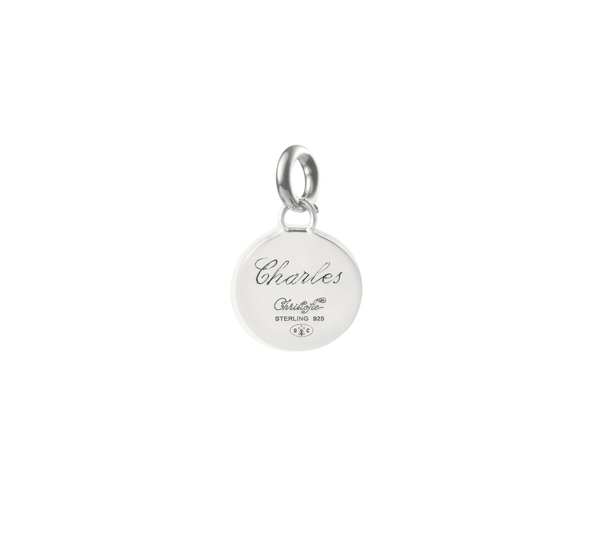 Christofle Chri-Chri Sterling Silver Medal With Snape Hook