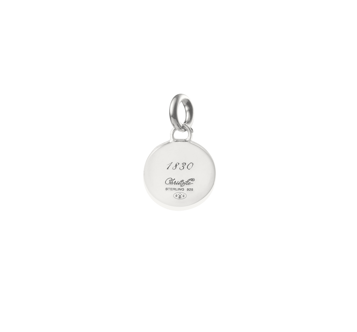 Christofle Chri-Chri Sterling Silver Medal With Snape Hook