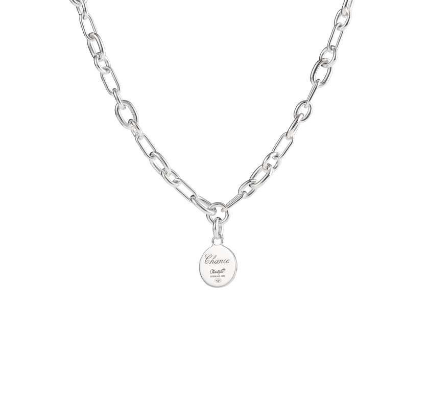 Christofle Chri-Chri Sterling Silver Medal With Snape Hook